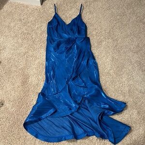 Blue dress mustard seed